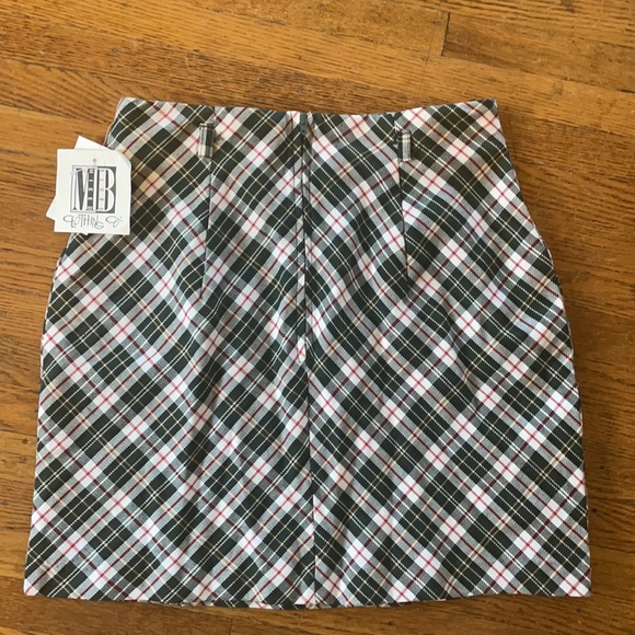 Vintage green plaid skirt - Picture 5 of 5